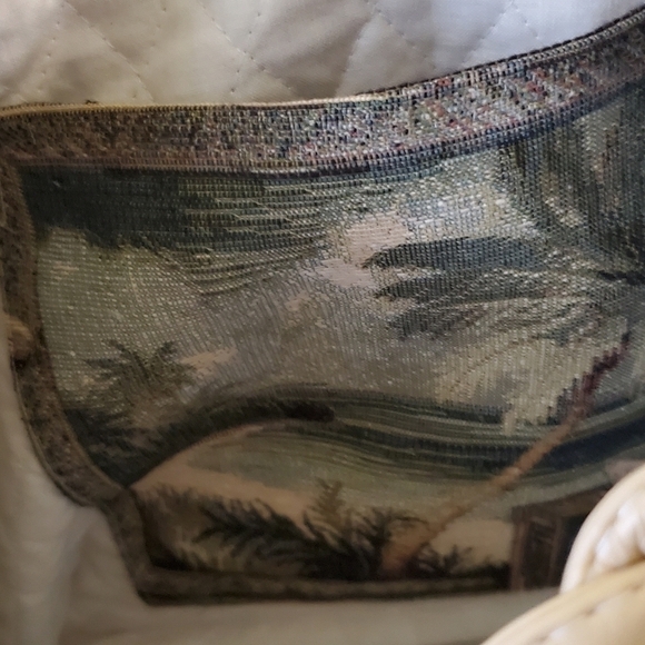 Tapestry Beach Palm Tree Star Fish Tote Bag - Picture 8 of 8